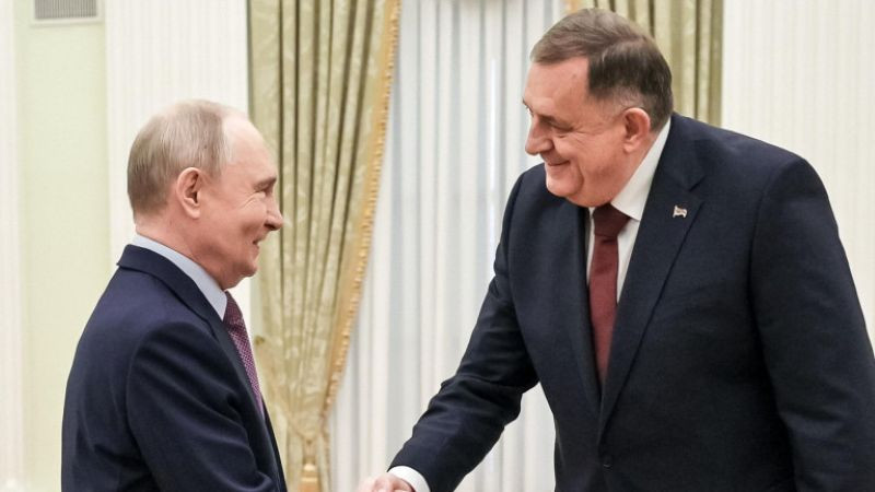Лидерът на босненските сърби се срещна с Путин
